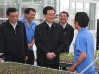 Presidente chino realiza una gira de inspección por provincia de Sichuan