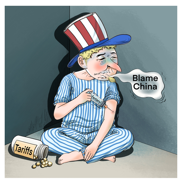 漫画作者:谭希光(人民网版权图片,未经授权请勿转载。)