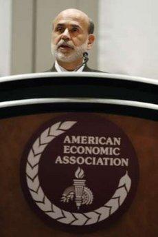 Federal&nbsp;Reserve&nbsp;Chairman&nbsp;Ben&nbsp;Bernanke&nbsp;speaks&nbsp;during&nbsp;a&nbsp;presentation&nbsp;at&nbsp;the&nbsp;American&nbsp;Economic&nbsp;Association&nbsp;Conference&nbsp;in&nbsp;Atlanta,&nbsp;Georgia,&nbsp;January&nbsp;3,&nbsp;2010.&nbsp;Bernanke&nbsp;on&nbsp;Sunday&nbsp;repeated&nbsp;his&nbsp;confidence&nbsp;that&nbsp;the&nbsp;Fed&nbsp;will&nbsp;be&nbsp;able&nbsp;to&nbsp;withdraw&nbsp;its&nbsp;extraordinary&nbsp;support&nbsp;for&nbsp;the&nbsp;economy&nbsp;when&nbsp;the&nbsp;time&nbsp;comes.REUTERS/Tami&nbsp;Chappell