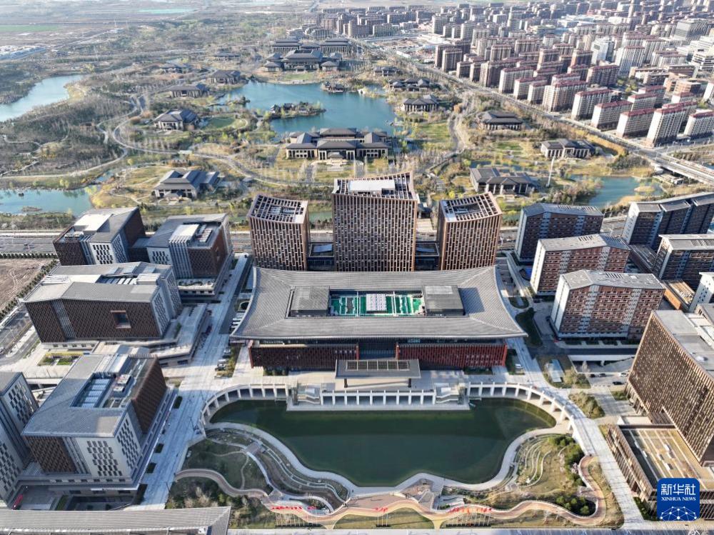 雄安新区未来之城展新姿