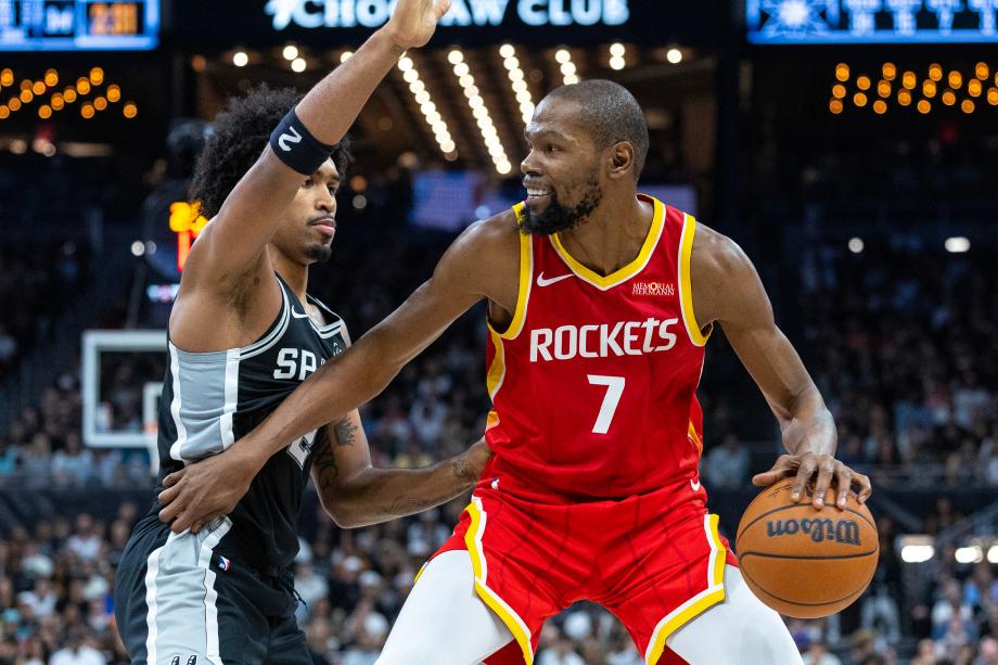 NBA-文班亚马25+13杜兰特20分 火箭送马刺开季连败