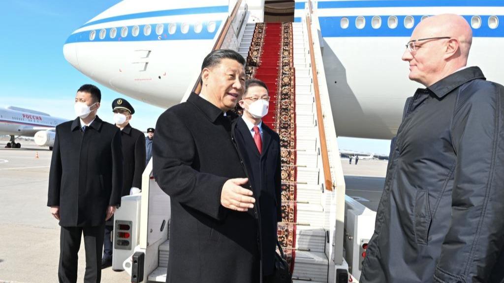 Xi arrives in Moscow for state visit to Russia