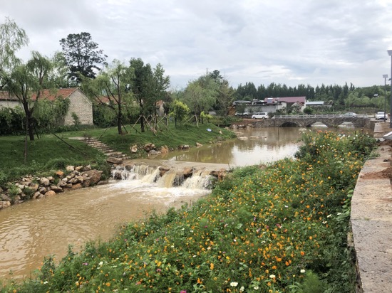 小峪庄河道景观打造
