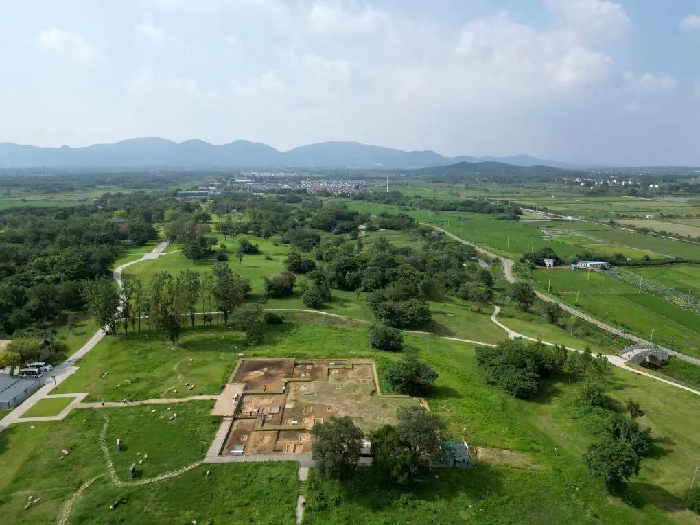  凌家滩国家考古遗址公园 来源于新华社