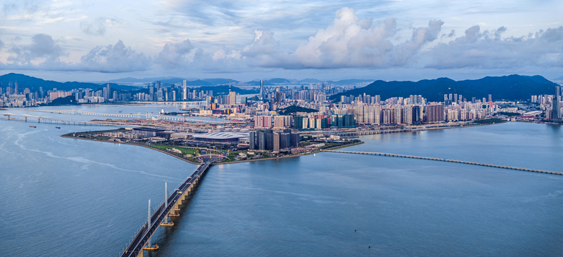 2025年6月24日，港珠澳大桥珠海公路口岸。