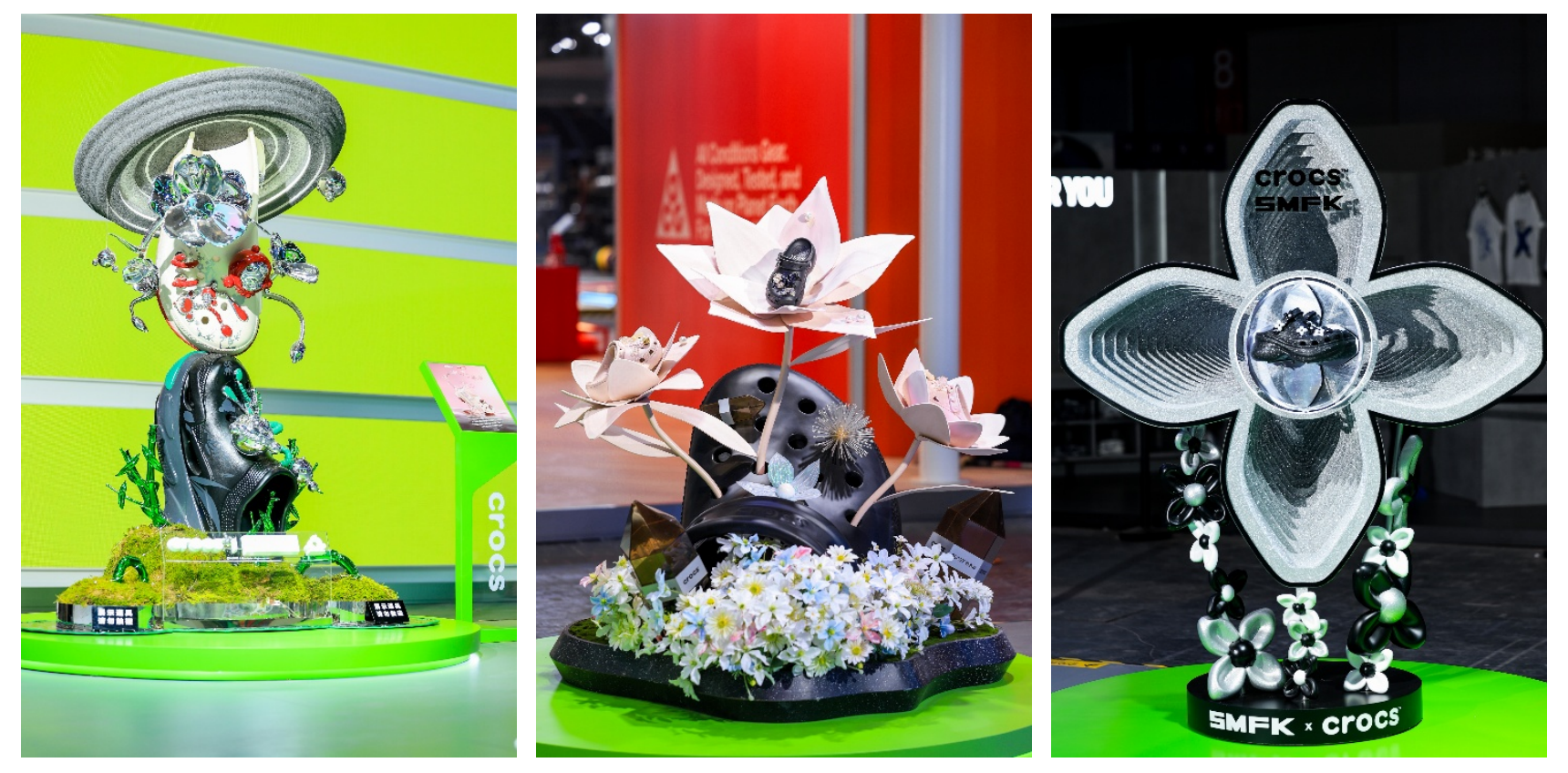 Crocs卡骆驰三大联名系列