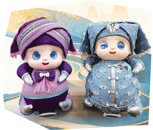 可以实现语音导游的AI麽乜娃娃。 （广西云-广西日报记者谢琳琳/摄）